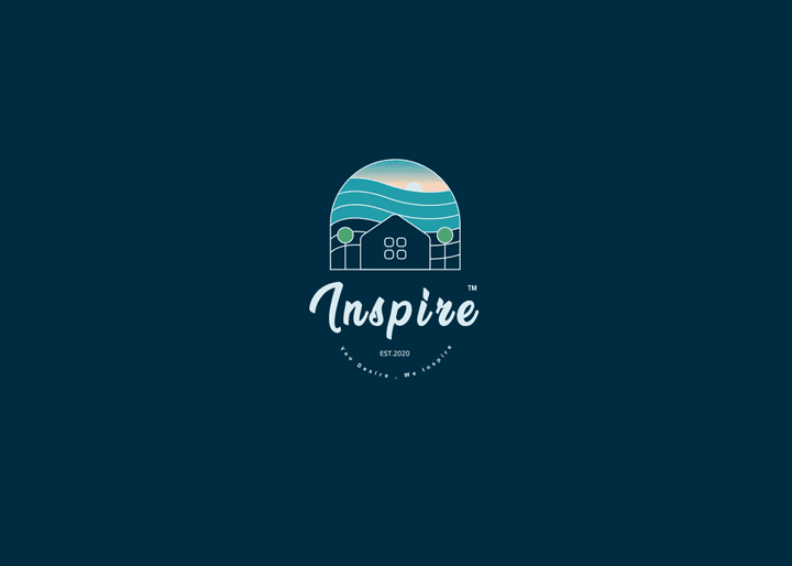 Inspire logo & visual identity