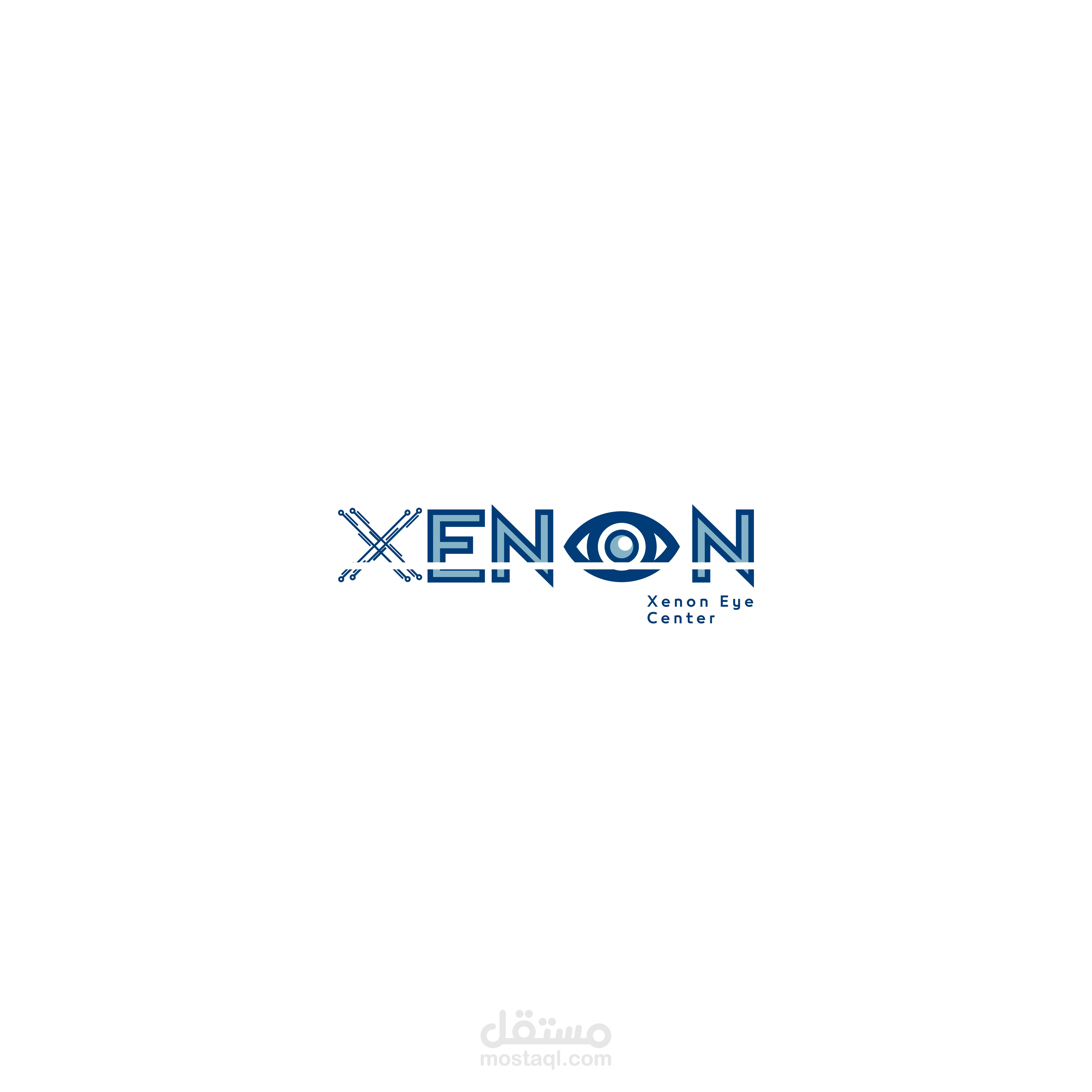 شعار XENON للعيون