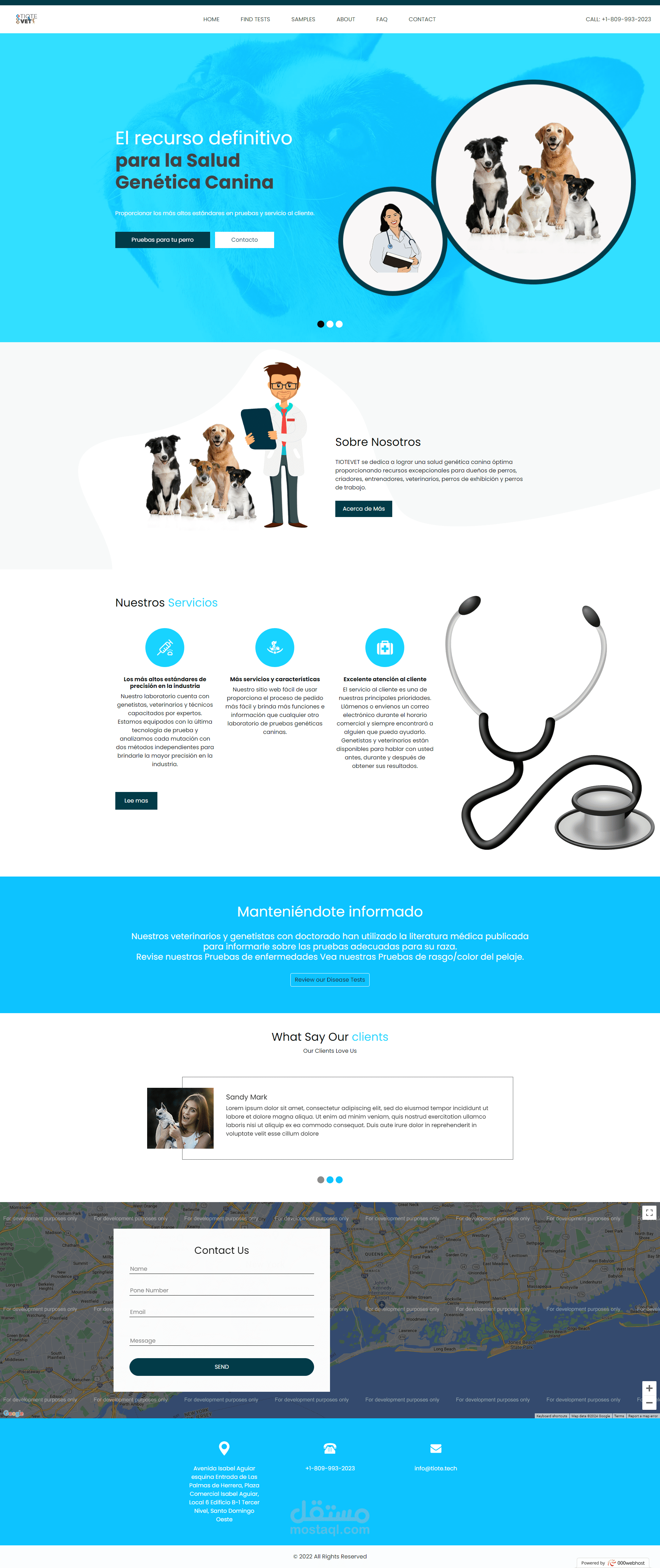 DOG diseases tests