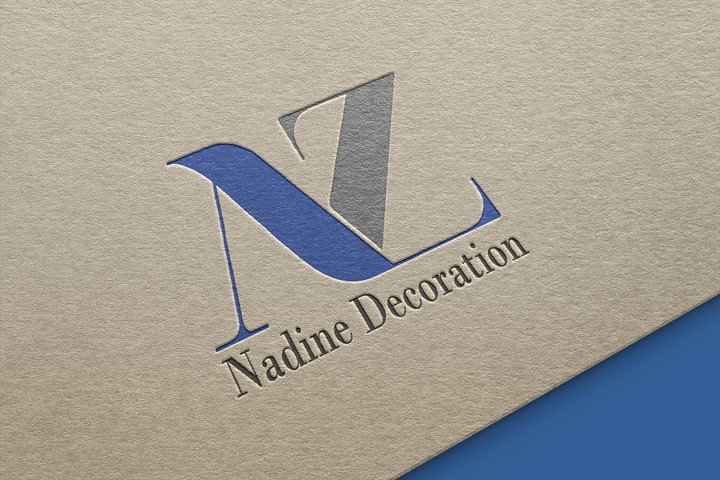 تصميم لوغو باسم Nadine Decoration