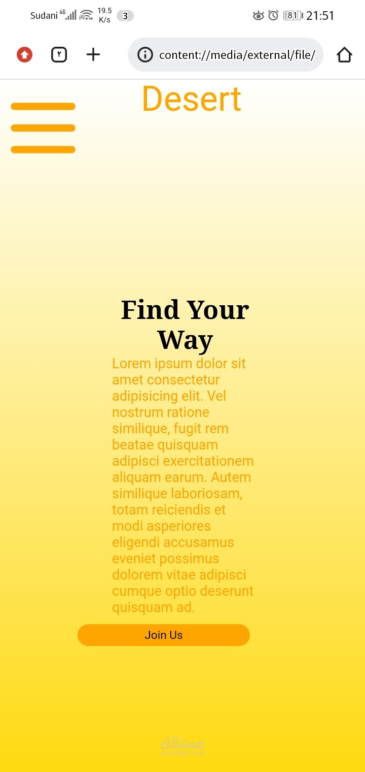Full responsive web site 