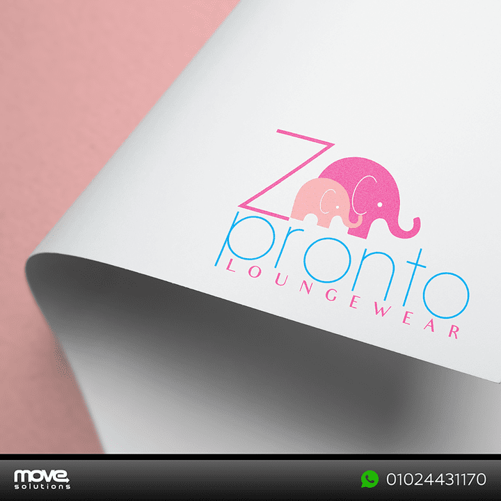 Z Pronto" Logo Design"