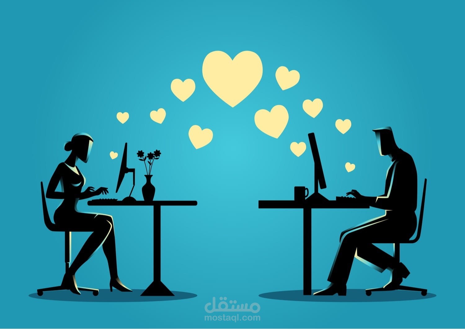 كتابة وإعداد مقال حول العلاقات الإلكترونية Cyber relationships