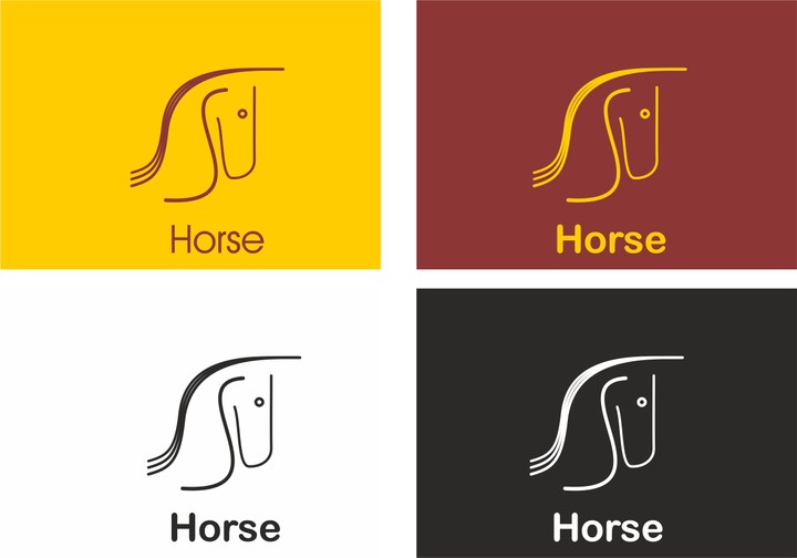 logo horse