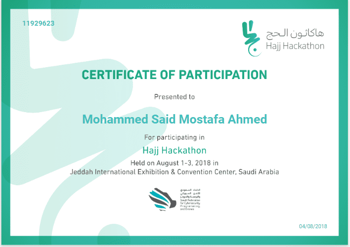 Hajj Hackathon