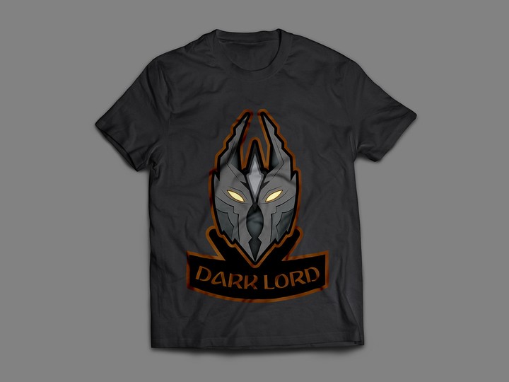 تصميم ماسكوت لوجو dark lord