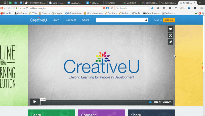 CreativeU Portal