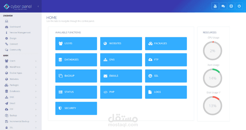 إعداد سيرفر VPS متكامل مع تثبيت مشروع PHP وتأمينه