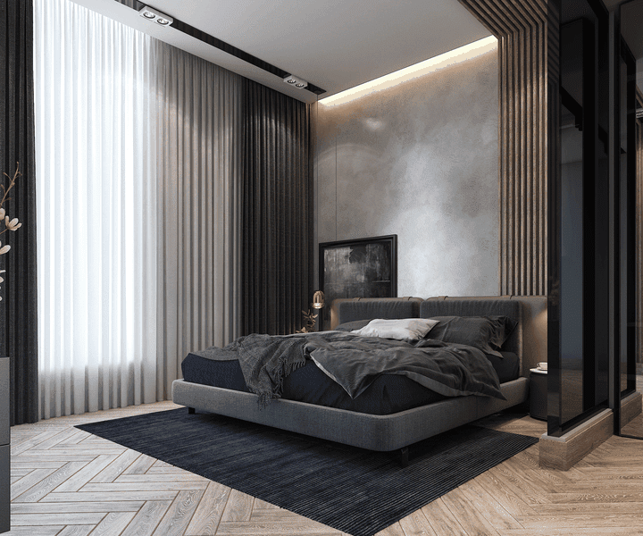 Modern bedroom