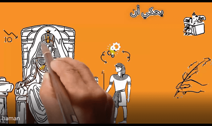 whiteboard animation عمل فيديو