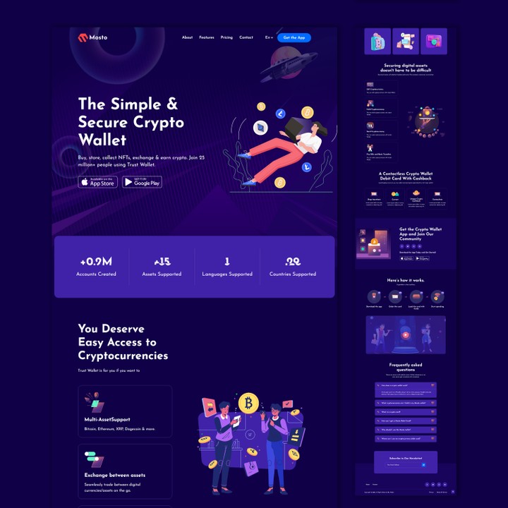 صفحة هبوط landing page