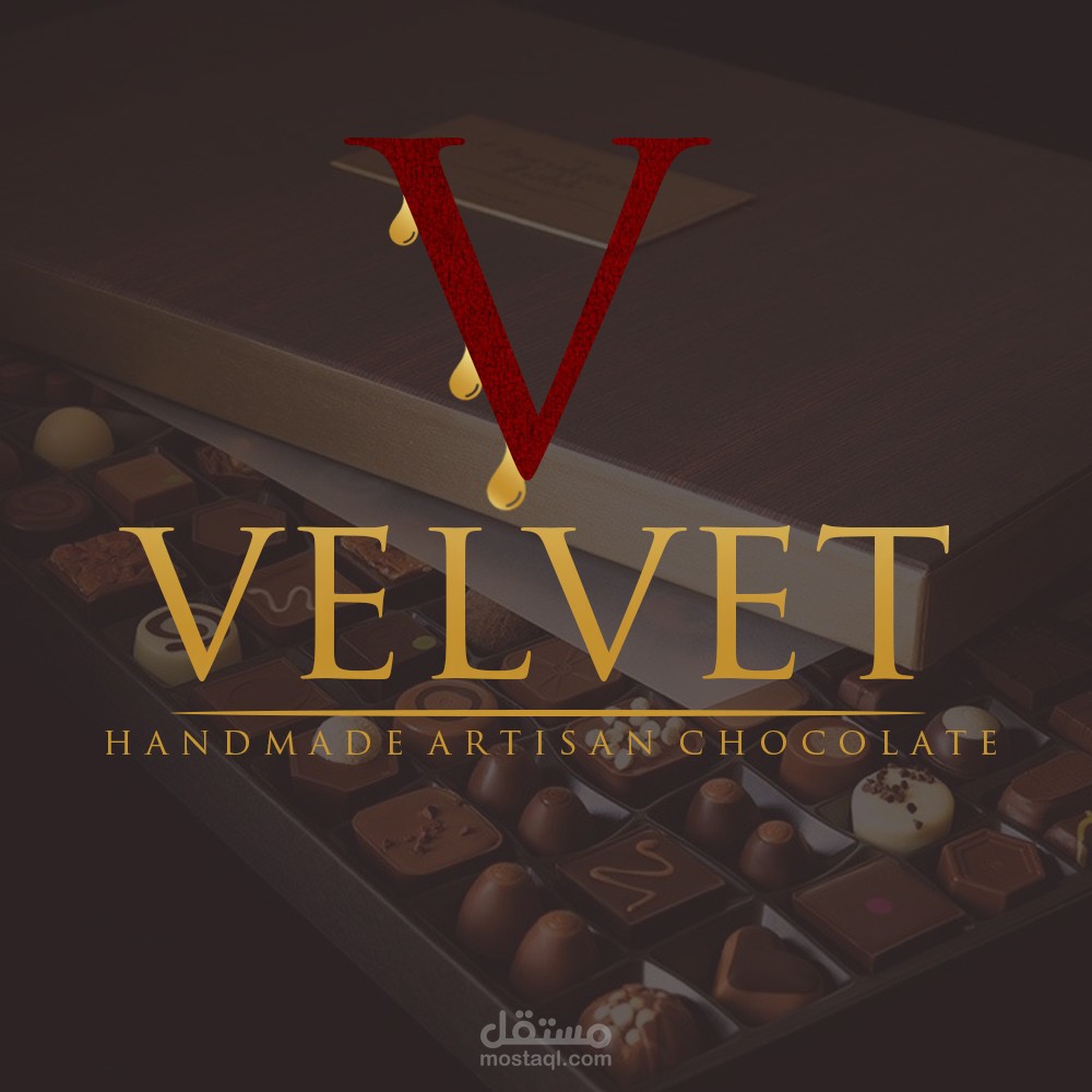 هوية لماركة الشوكولا VELVET