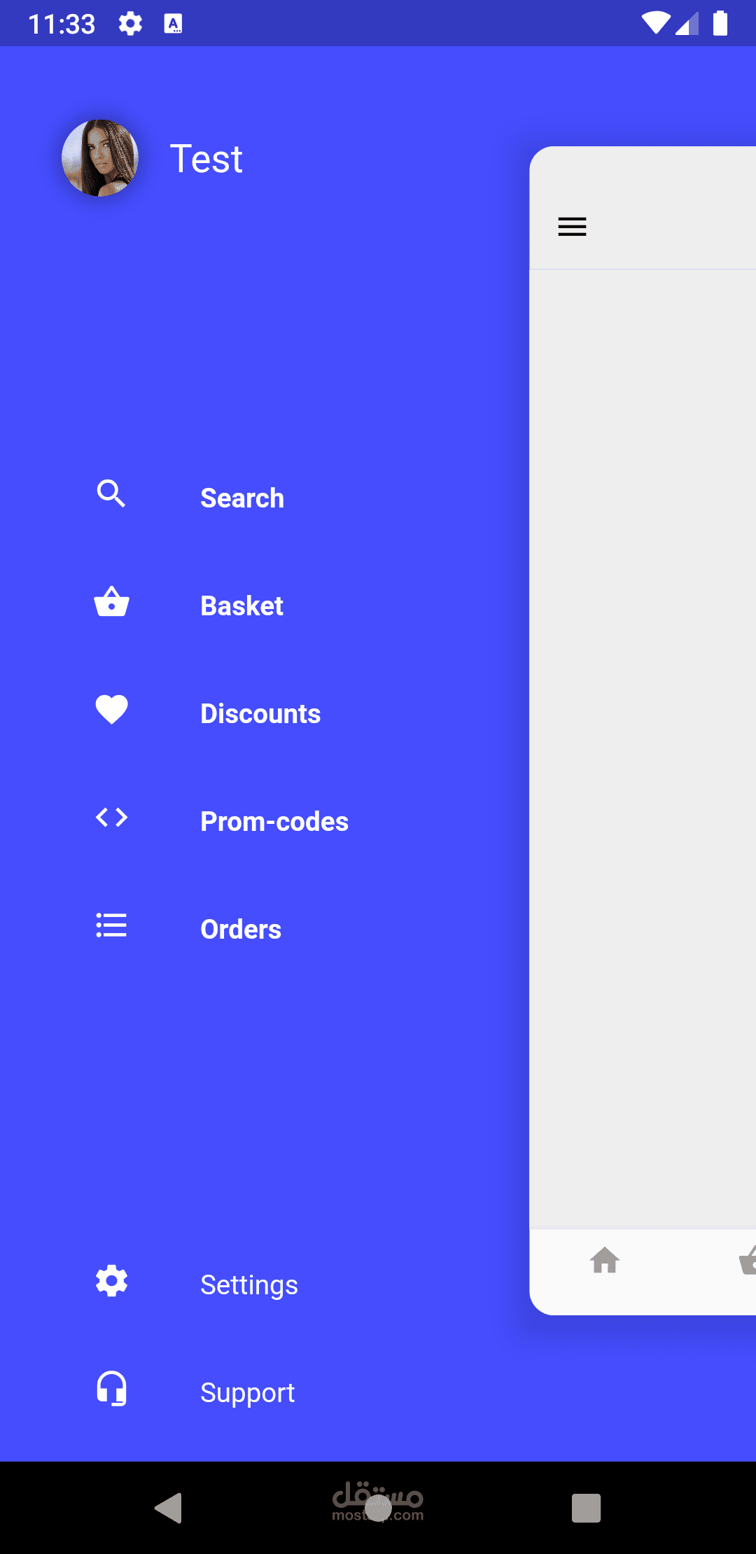 Test Flutter Program