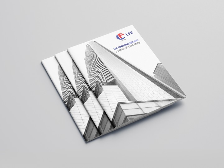 تصميم كتيب تعريفي لشركة LEF Corporation BHD