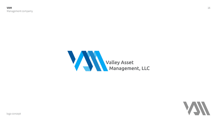 logo design (VAM Mangemnt Company)