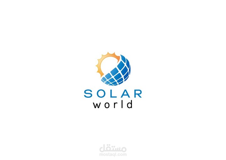 لوجو شركة سولار ورلد solar world