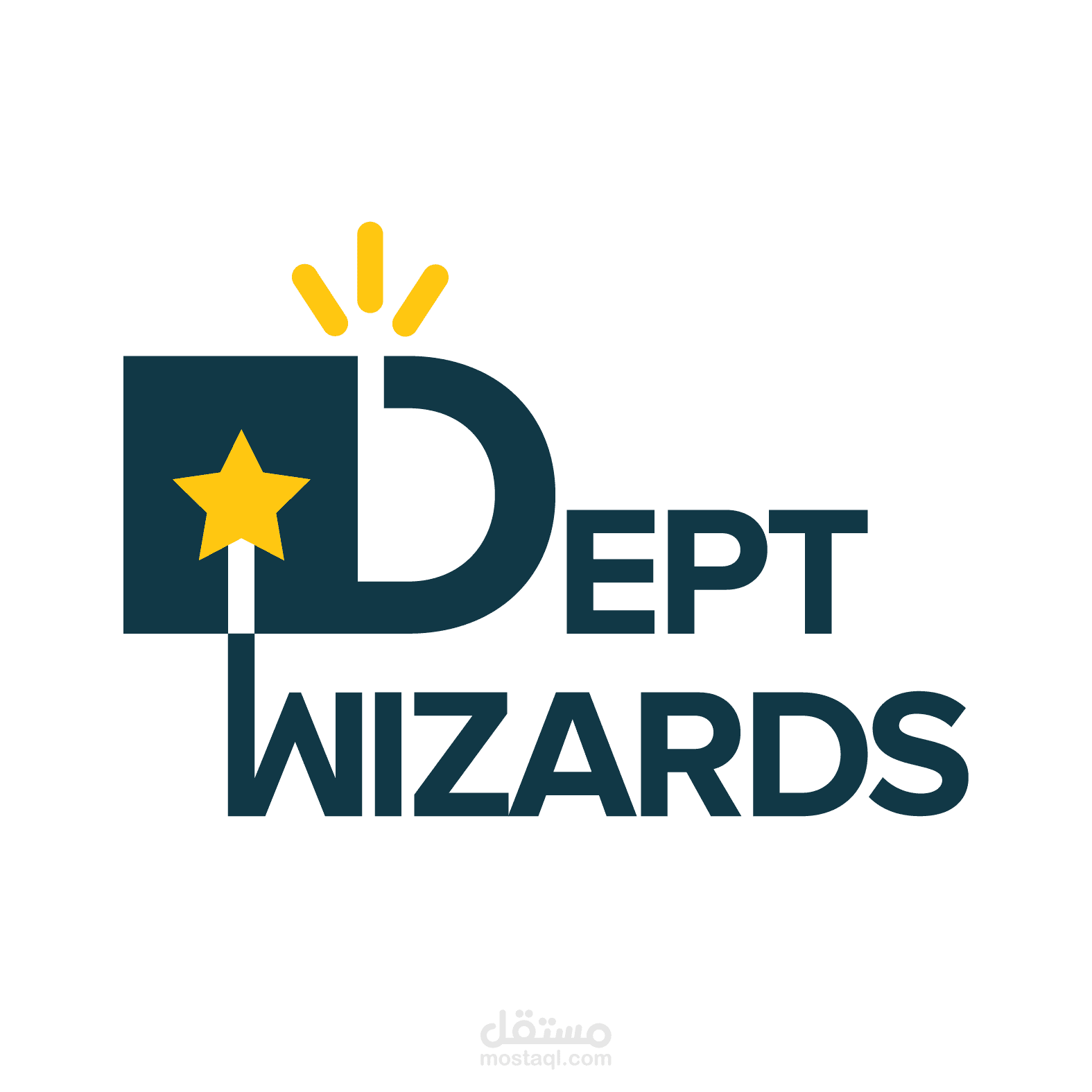 تصميم شعار لشركة Dept Wizards