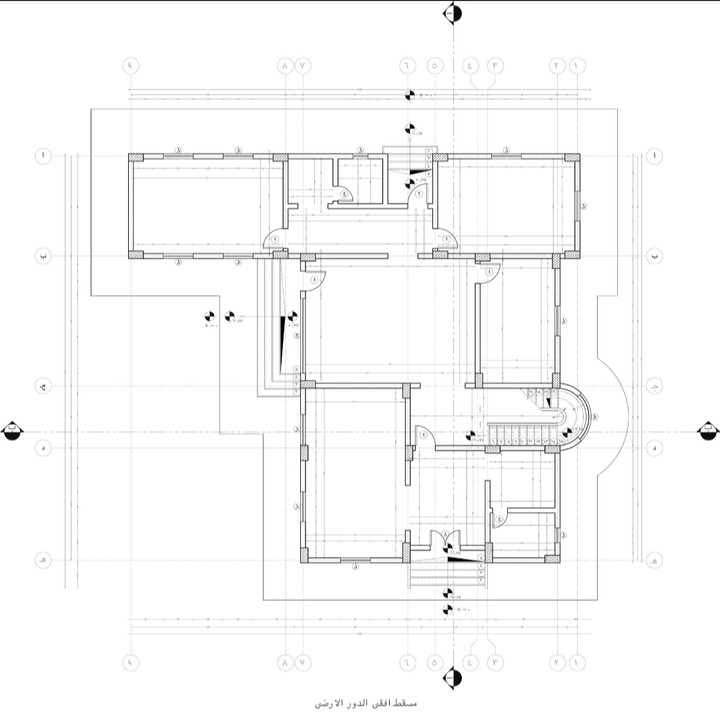 Workshop drawing villa