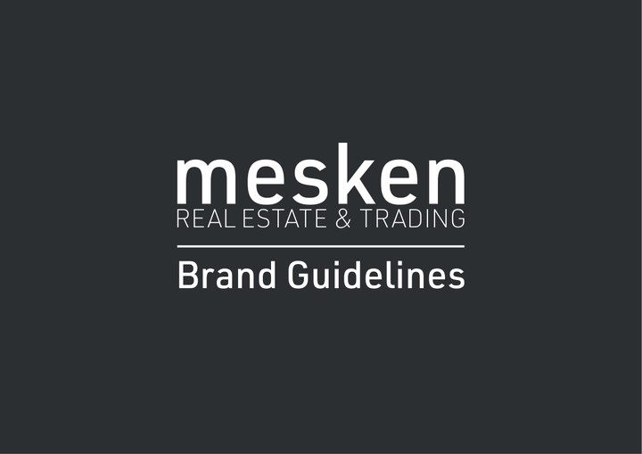 تصميم شعار و هوية بصرية | Mesken Real Estate & Trading