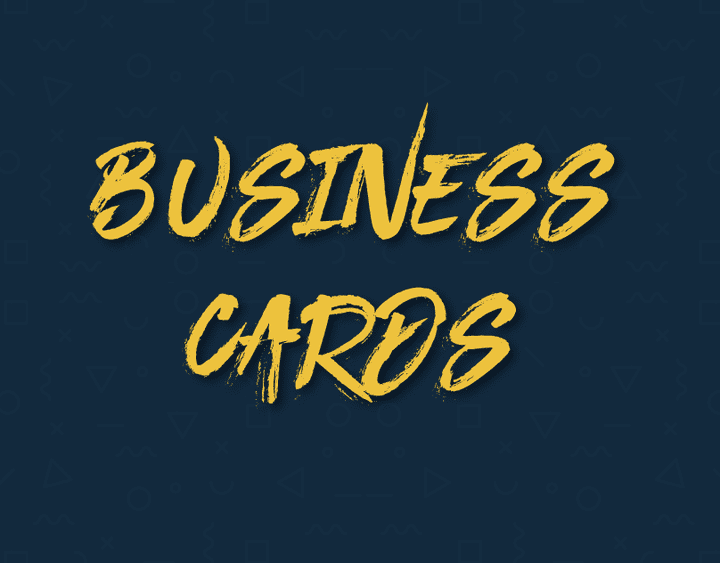 كروت شخصية - Business Cards