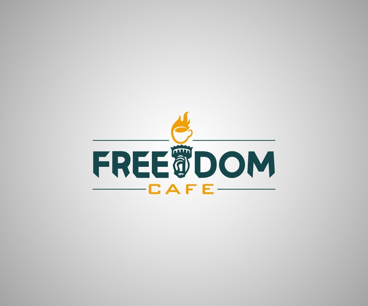تصميم شعار FREEDOM CAFE