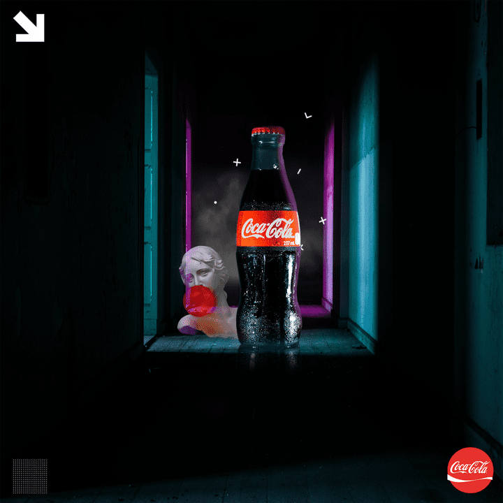 Coca-Cola Design social media