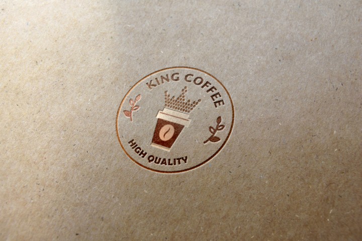 Logo for coffee store