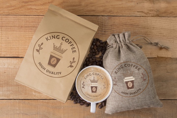 Brand for coffee shop