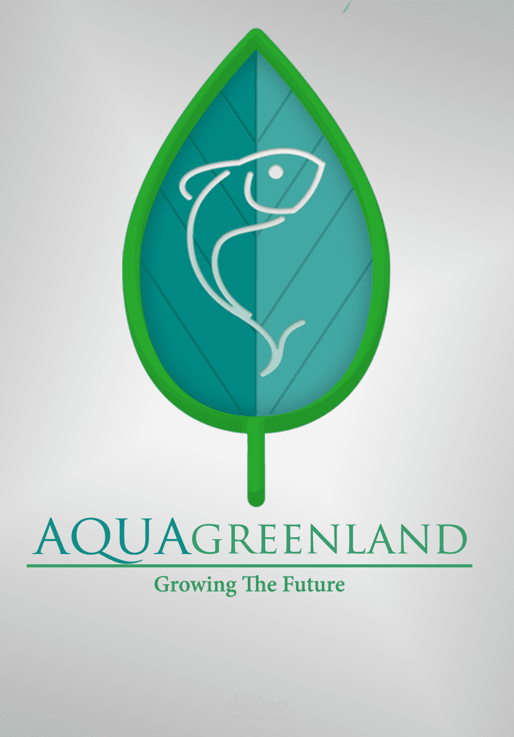 لوجو لشركة Aqua Greenland