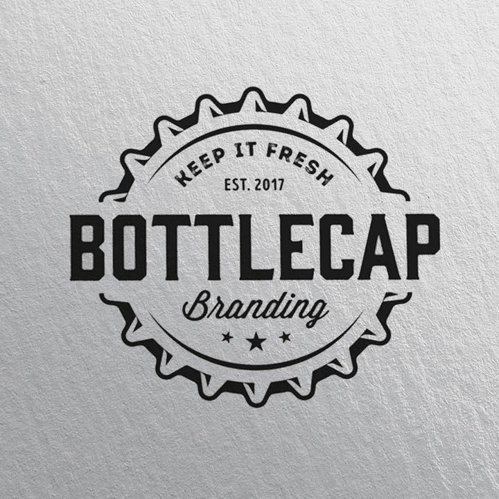 تصميم شعار Bottlecap