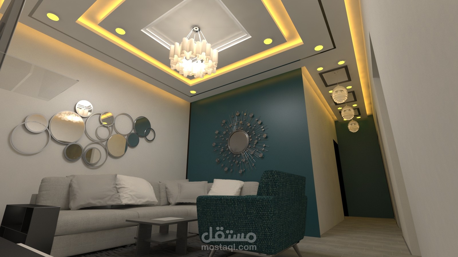 تصميم ديكور داخلي لمنزل