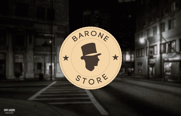 Baron  store logo dresign