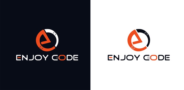 Enjoy code logo design