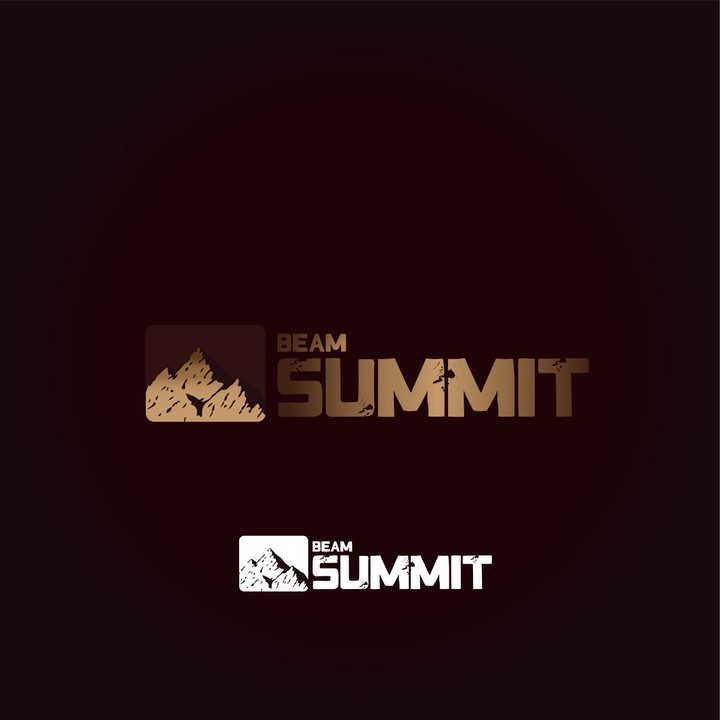 beam summit logo design