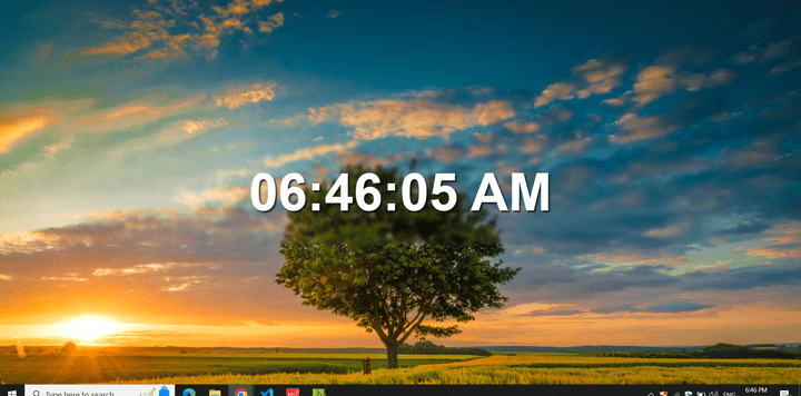 clock by react