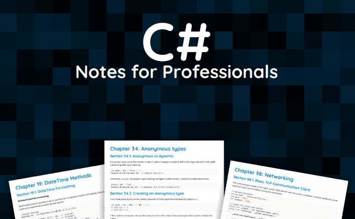 ترجمة كتاب C# Notes for Professionals من الإنجليزية إلى العربية