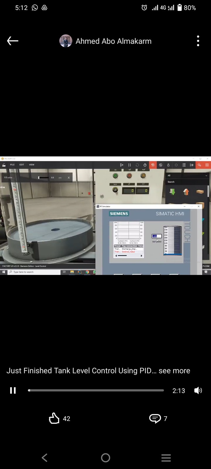 HMI Programming using Siemens PLC