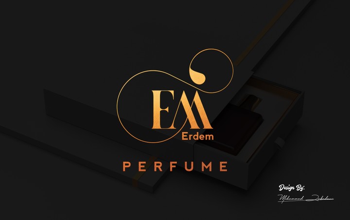 تصميم براند عطر لشركة " Erdem " التركية