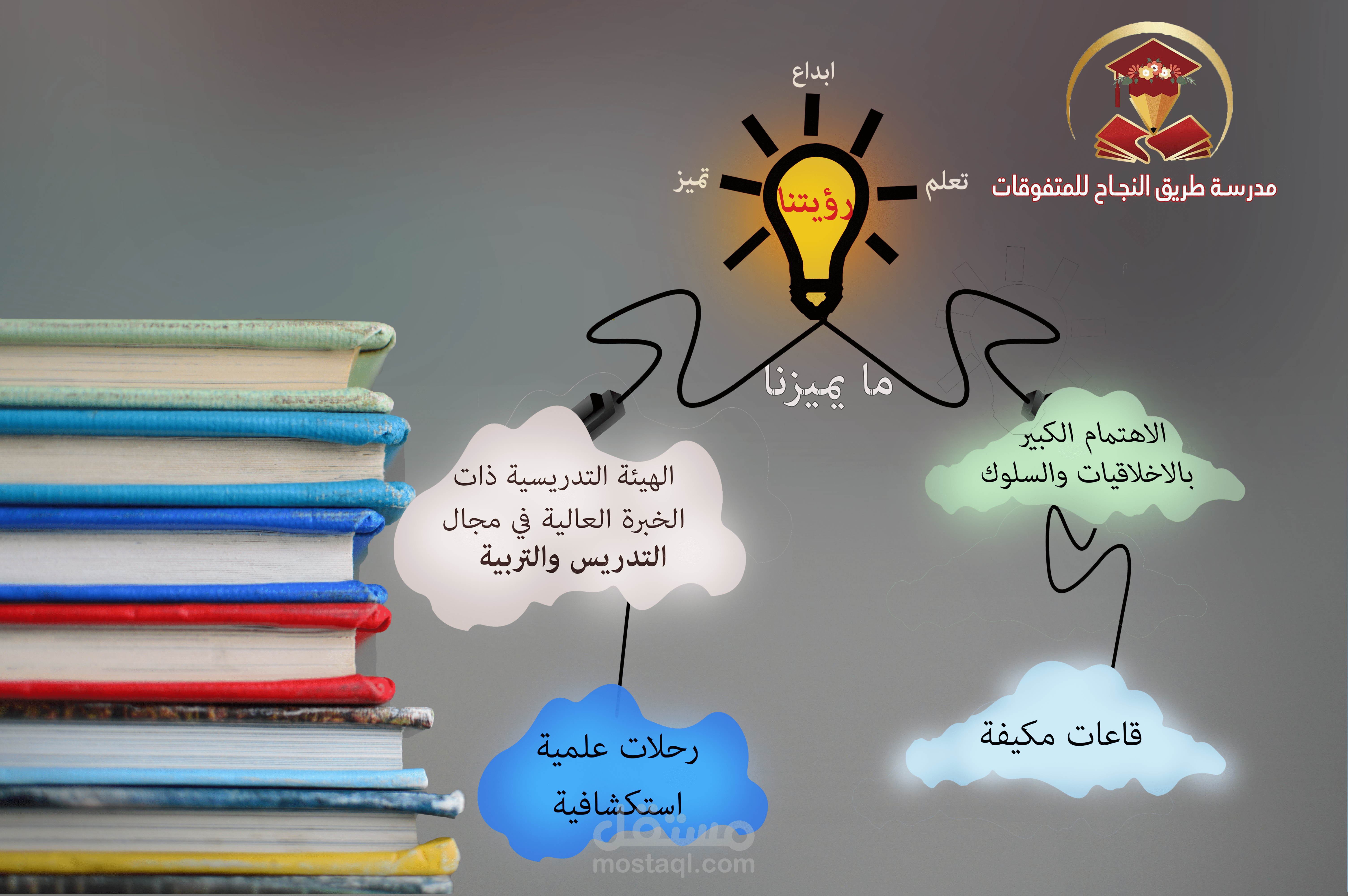 تصيم فلاير لمدرسة