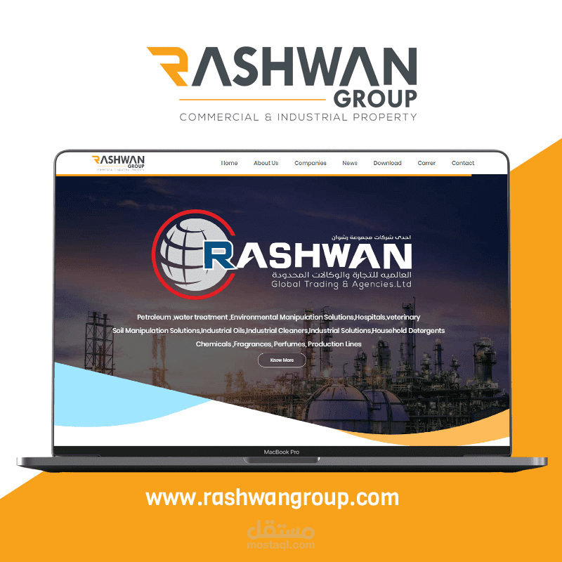 Rashwan Group Website Design