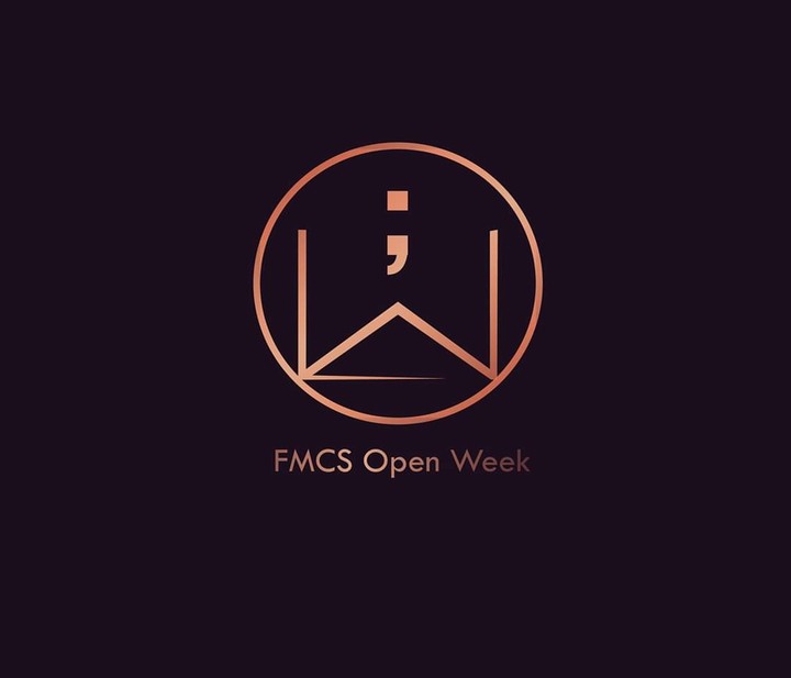 تصميم شعار FMCS Open Week والاعلانات الخاصة به