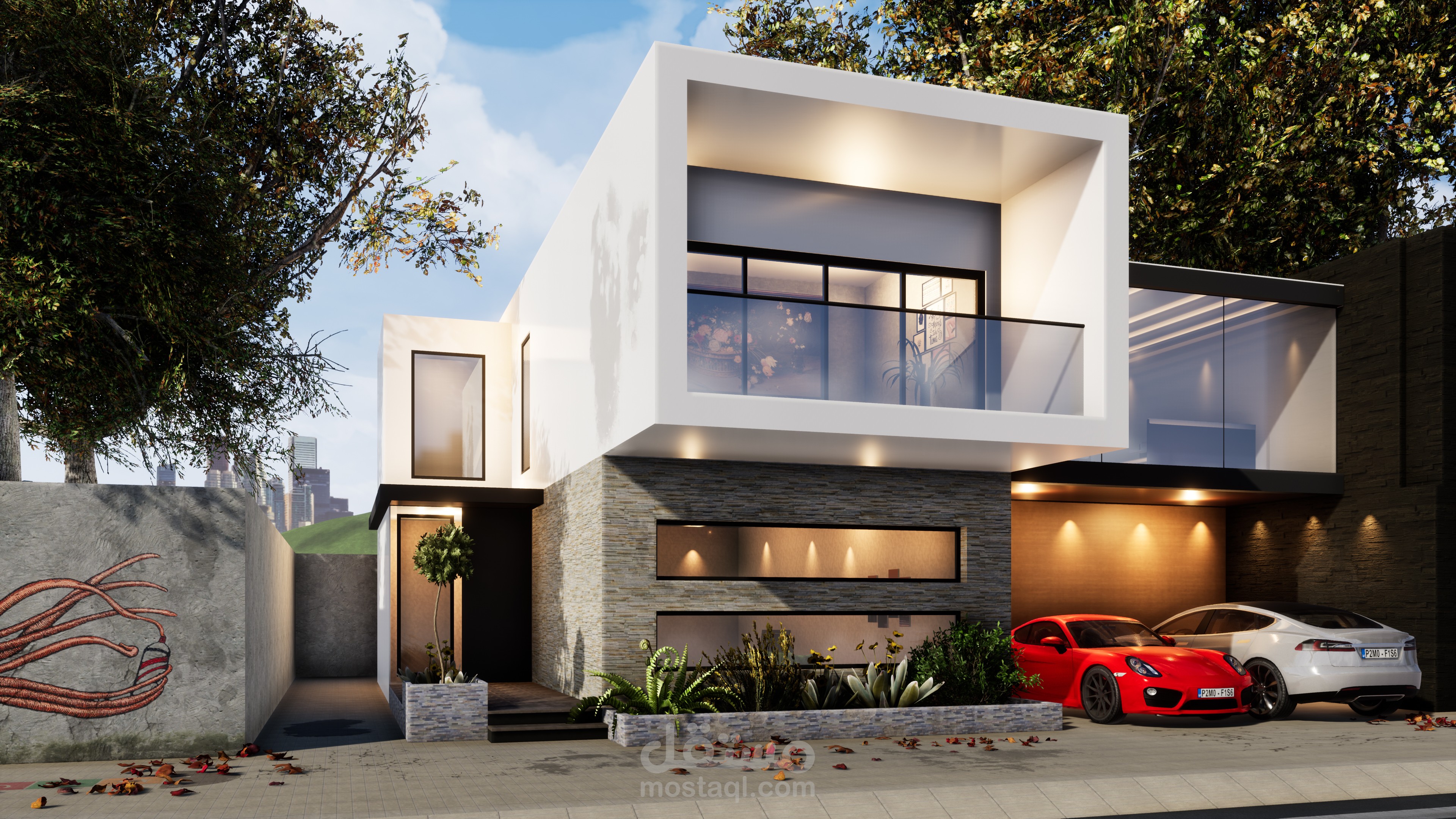 Modern villa design