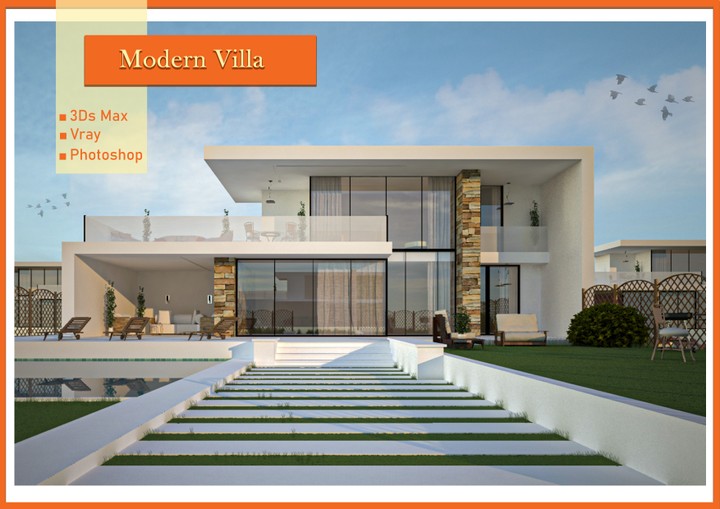 modern villa