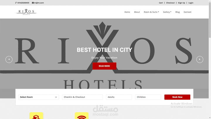 Online Hotel Booking