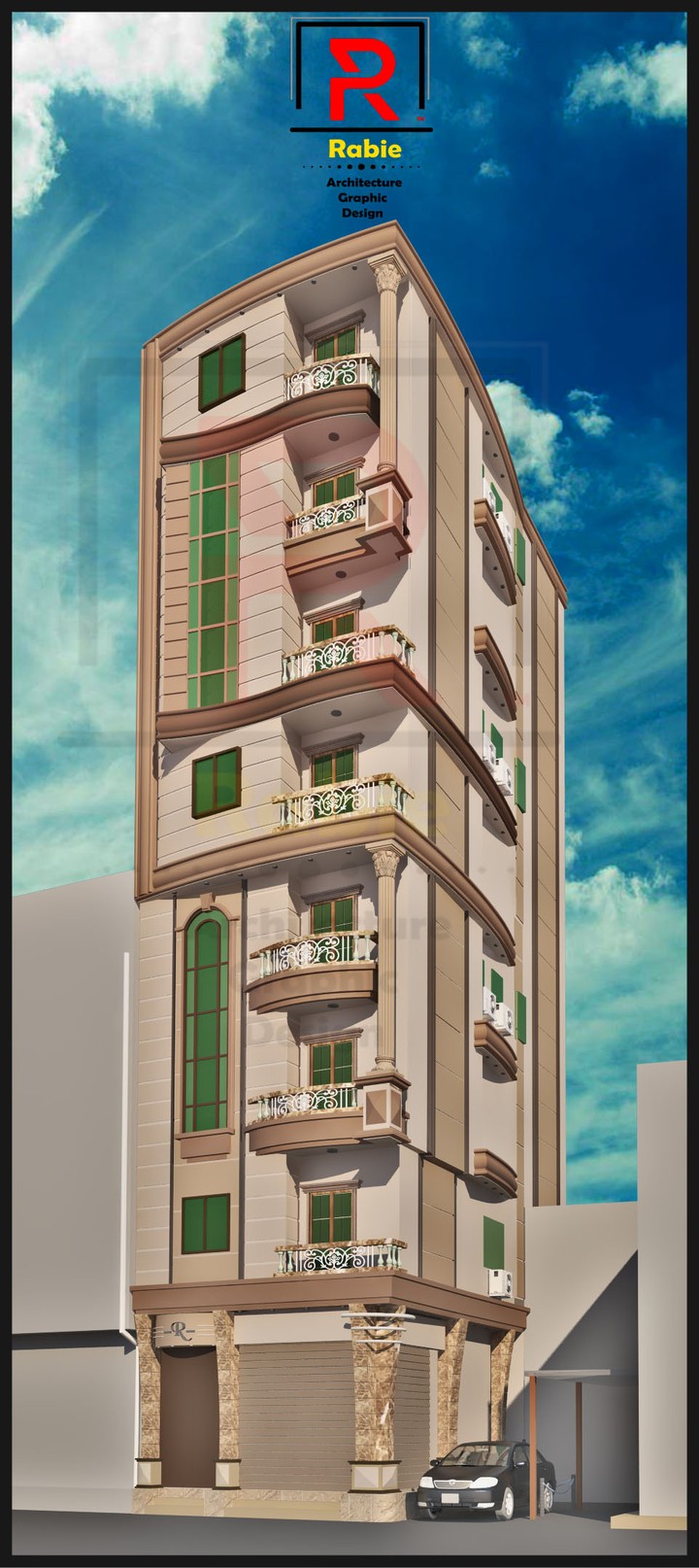 Residential tower in Damietta city