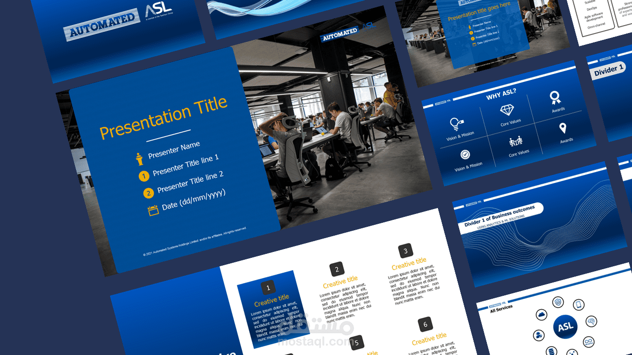 PowerPoint Template - ASL