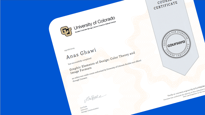 American Professional Certificate - Design Course 2