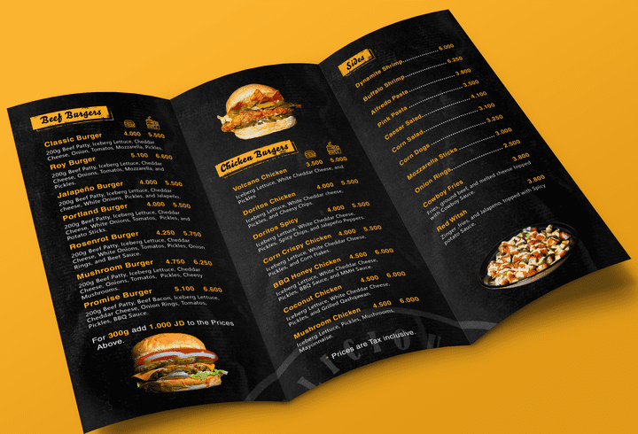 Roy Menu