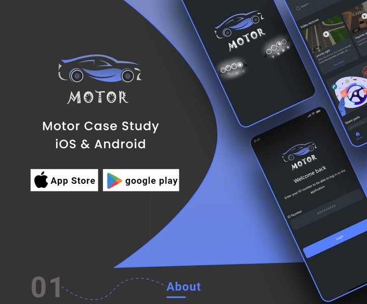 MOTOR App | UX/UI Case Study