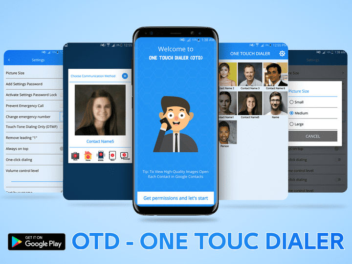 OTD - الاتصال بنقرة واحدة